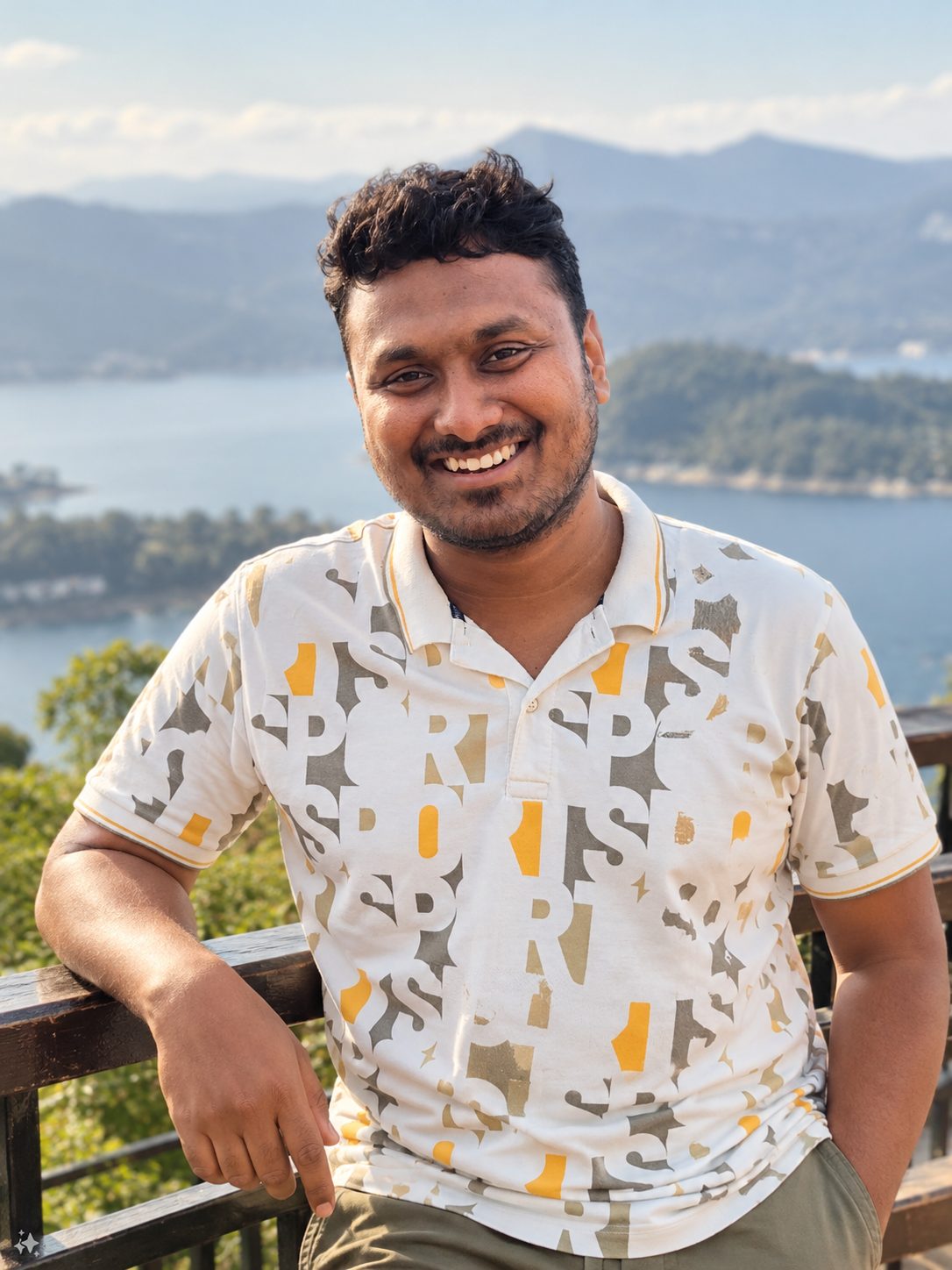 Viswakesh, outdoors